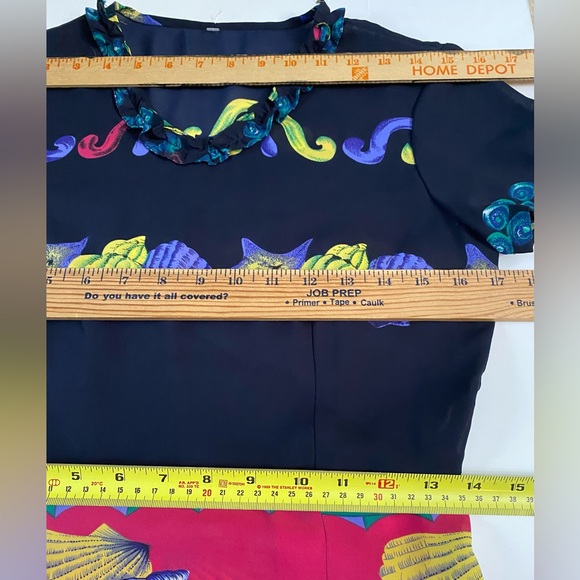 Handmade Pleated Dress Seashell theme Short sleeve - Picture 9 of 13